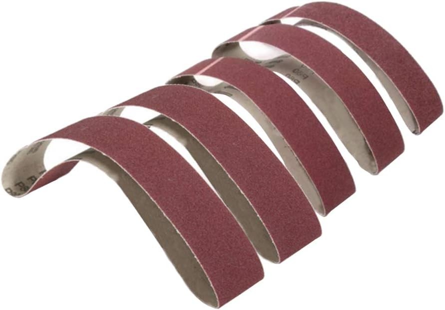 4 Inch x 36 Inch Sanding Belts, 60/80/120/240/320 Grits, Belt Sander Tool for Wo