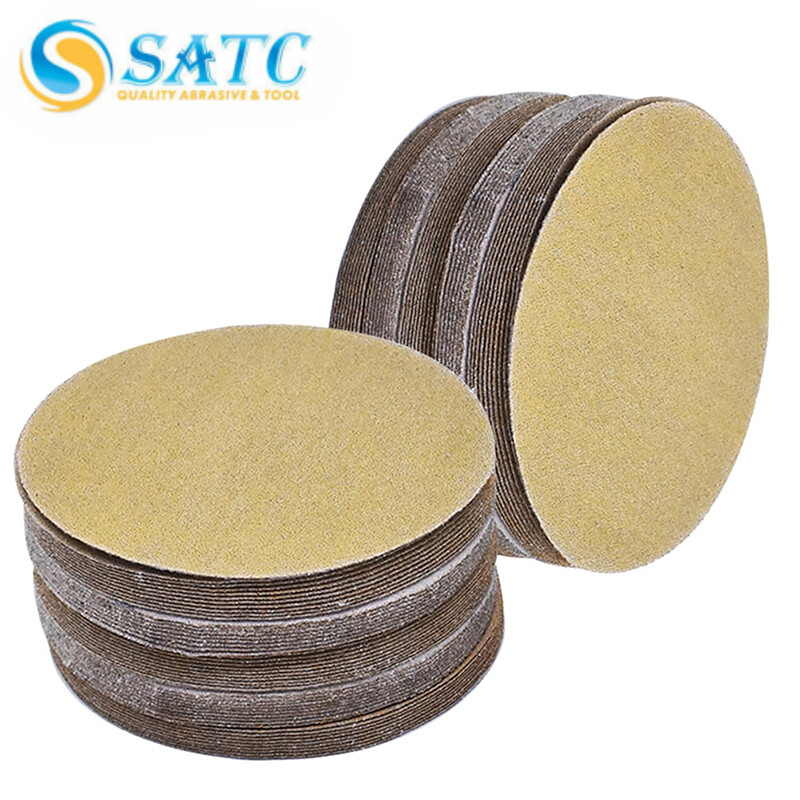 150mm No Hole Sanding Disc Sandpaper 60-600 Grits for Sanding Grinder Polishing