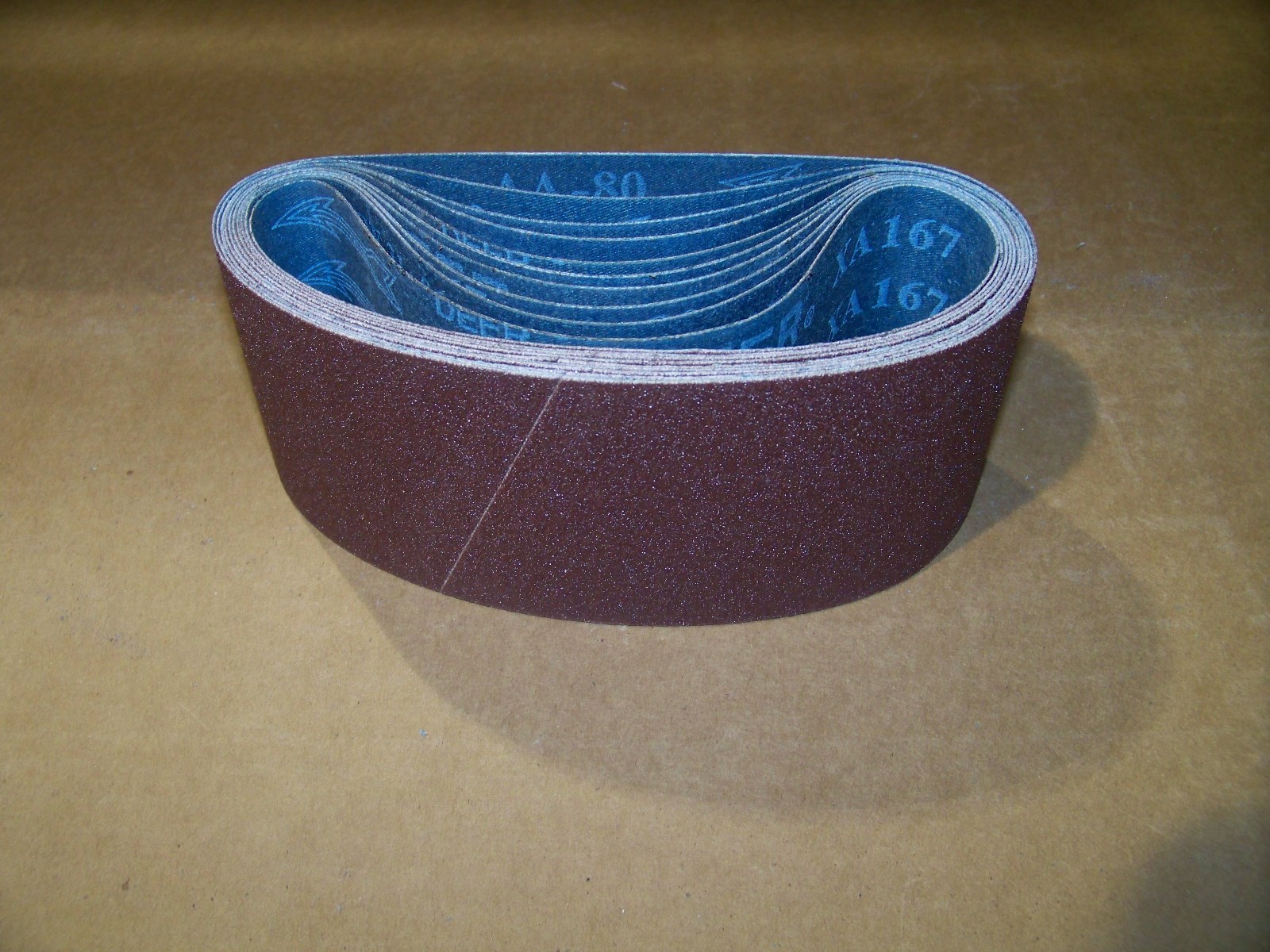 PREMIUM A/O, X-WEIGHT SANDING BELTS 3″ X 21″, 10 – PACK, 80-GRIT