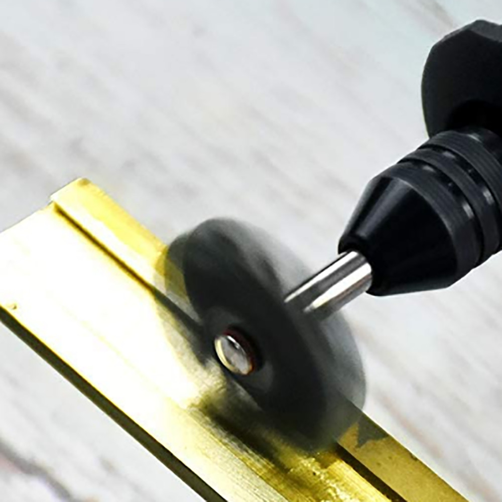 25mm Radial Bristle Disc Kit Abrasive Brush 1/8″ 3 2.35mm Shank Detail Polishing