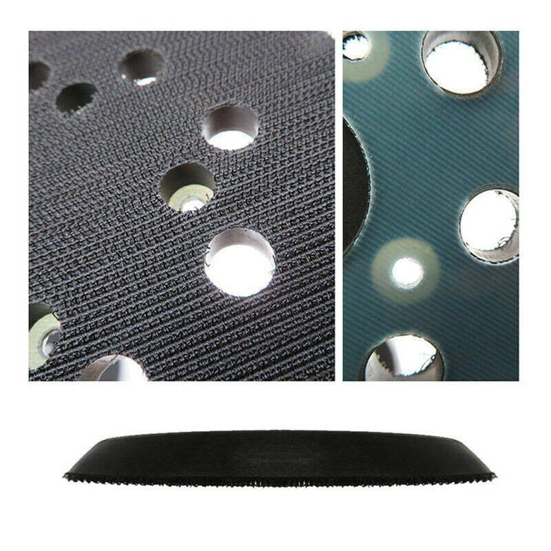 1pc 5″Hook and Loop Sander Pad Replacement 8 Holes Sanding Backing Polishing Pad
