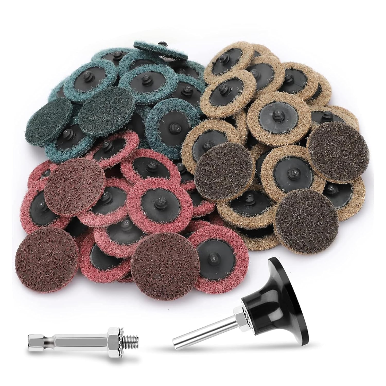90Pcs Quick Change Sanding Discs for Die Grinder – Fine, Medium, Coarse
