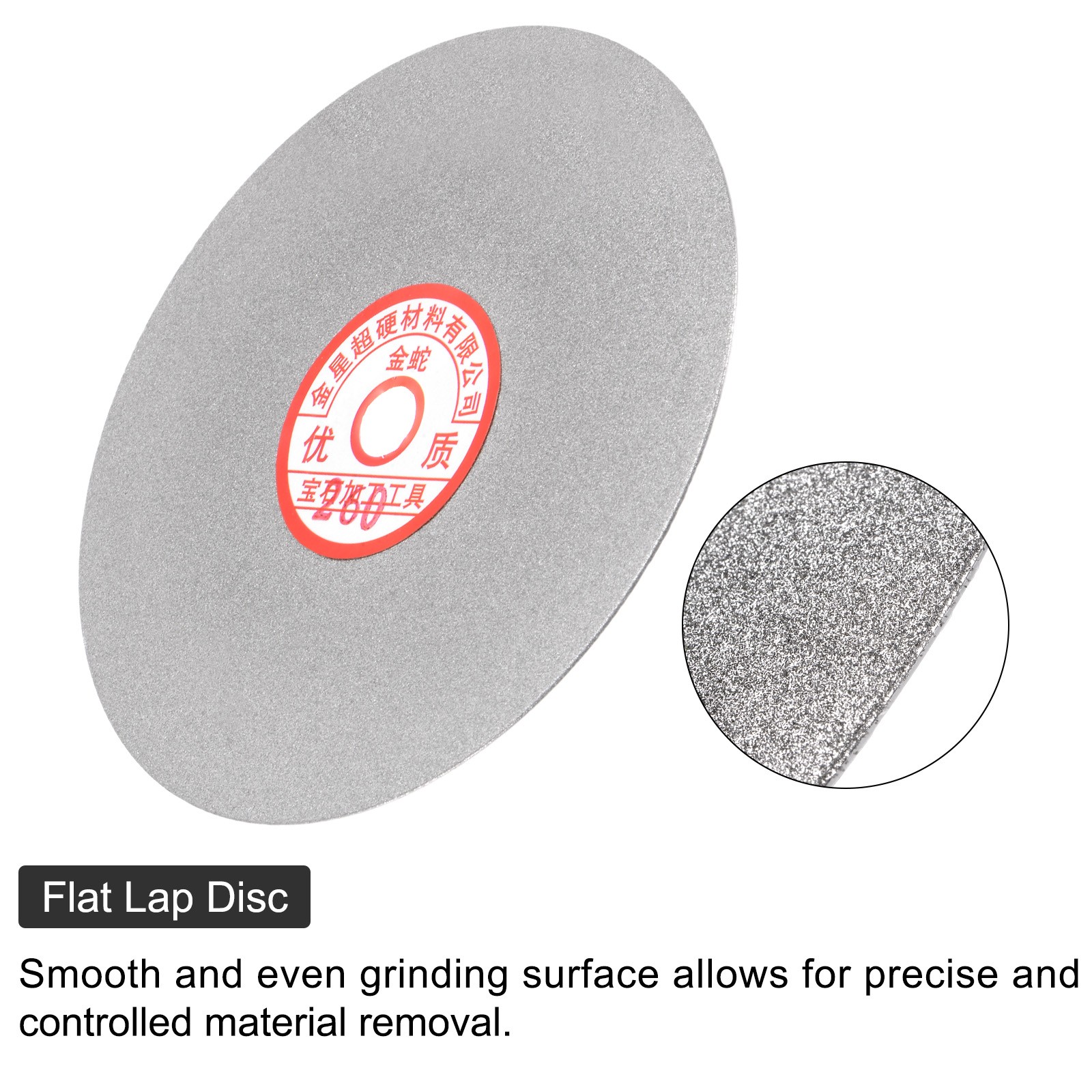 Diamond Sanding Grinding Disc 6″ Grits 260 5/8″ Arbor Hole Flat Lap Wheel Disk