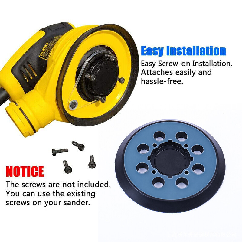 5 inch Orbital Sander Replacement Pad Hook Loop for Dewalt DWE6423 DWE6421K
