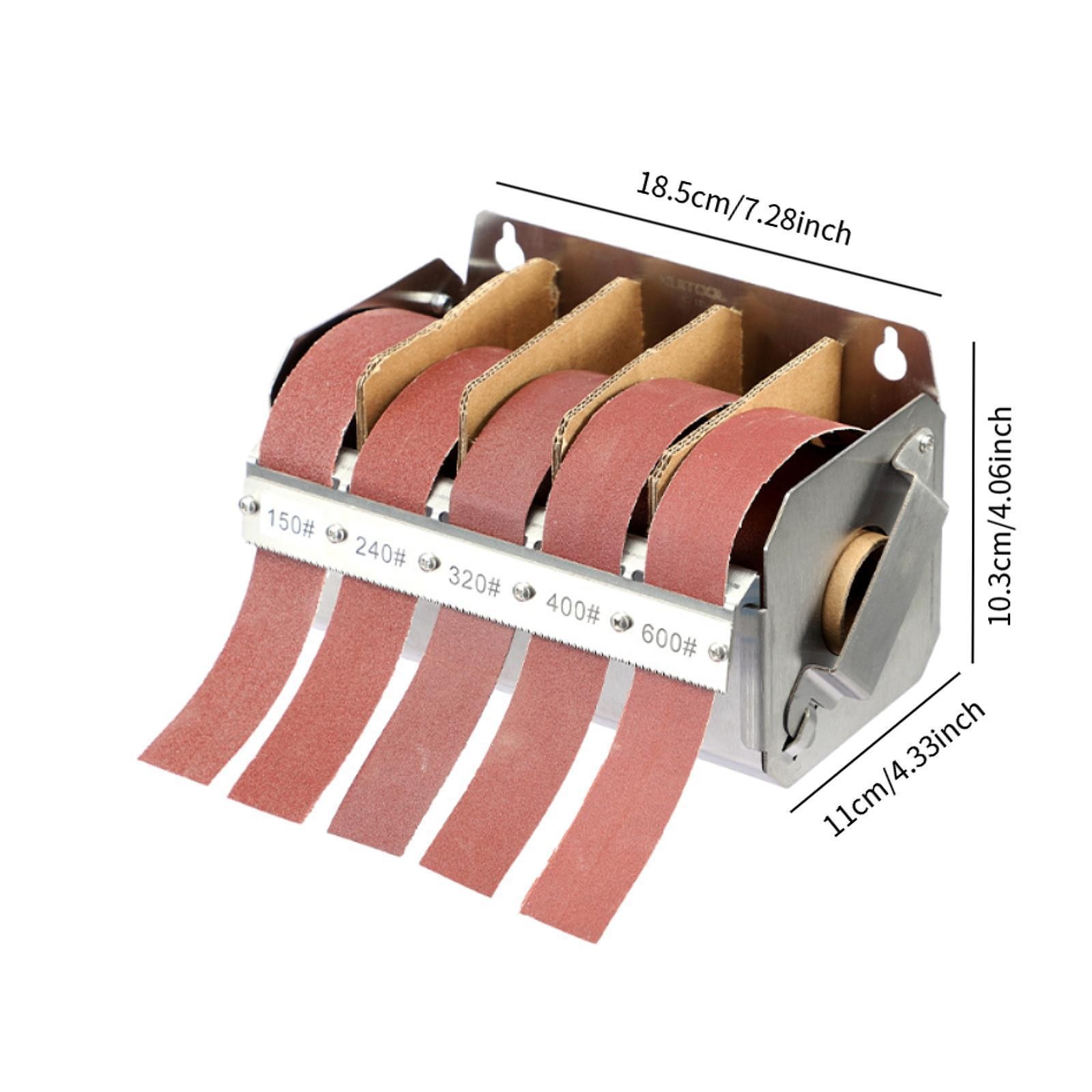Sandpaper Dispenser Woodturning Furniture Easy to Use Accessories DIY Supply