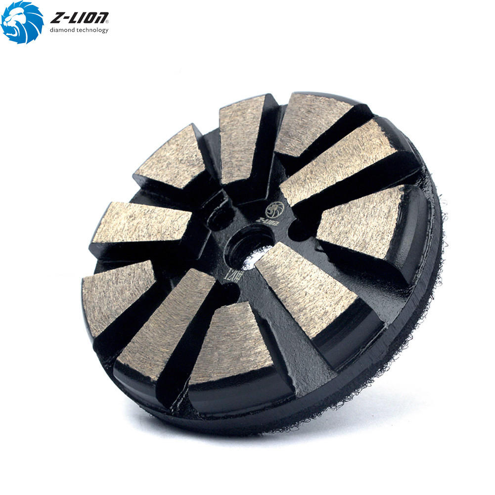 3″ 10 Segments Metal Bond Diamond Grinding Polishing Pad Concrete Marble Granite