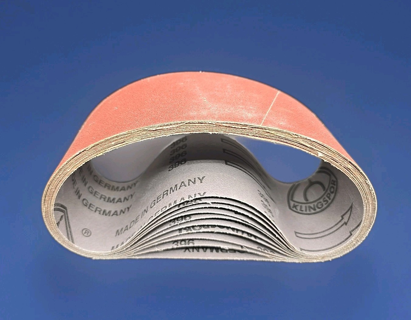 10 – 3×21 Inch 150 Grit Sanding Belts Sander Paper Made In Germany Klingspor