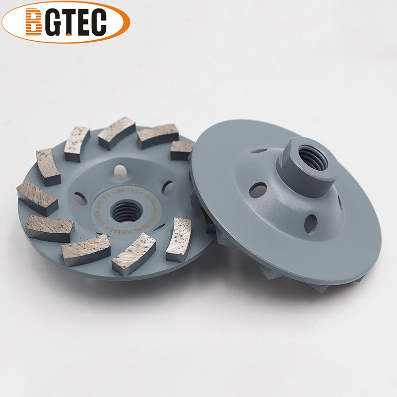 Diamond Grinding Cup Wheel 4-7 in 5/8-11 Marble Concrete Masonry Polishing Plate
