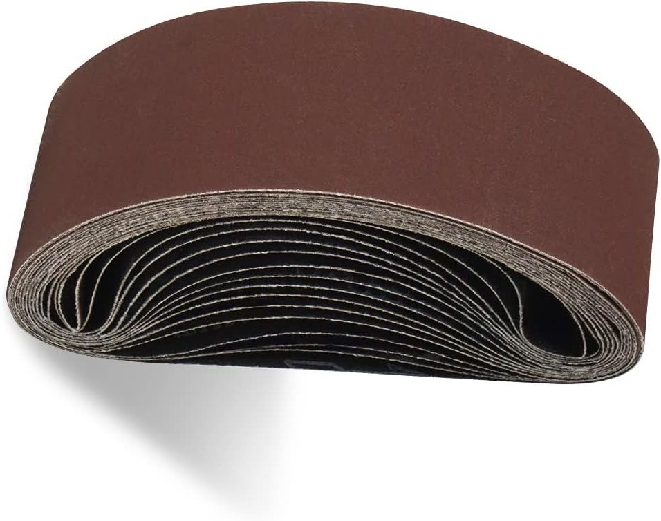 5PCS 4×36 In Aluminum Oxide Sanding Belts 100 Grit Abrasive Belt for Belt Sander