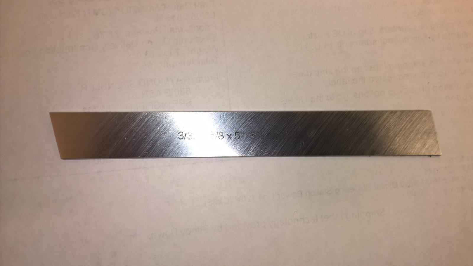 Cutoff Blade, w/5% Cobalt, 3/32″ 5″ (E8J)