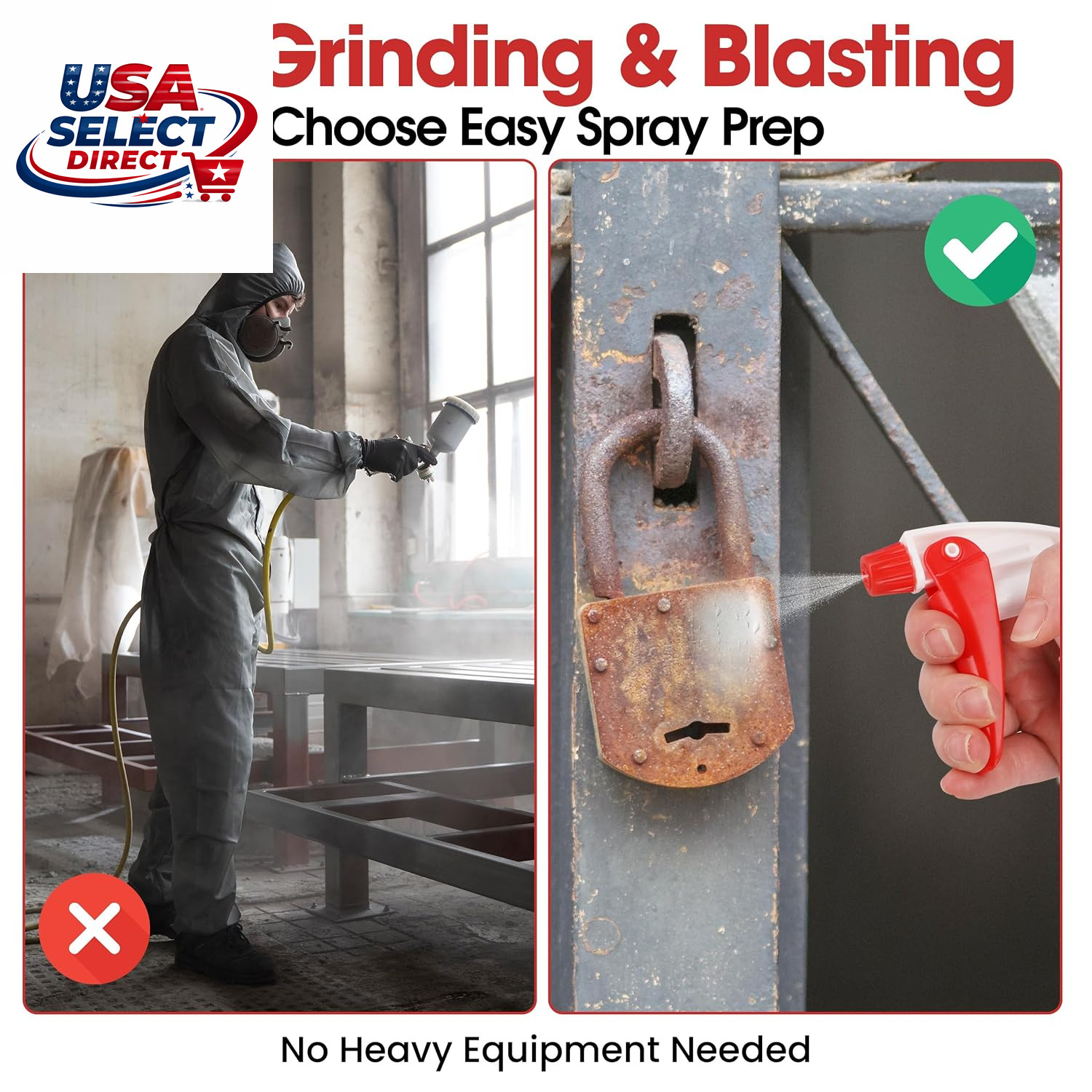 20 One-Step Metal Surface Prep & Rust Converter – Non-Hazardous Coating