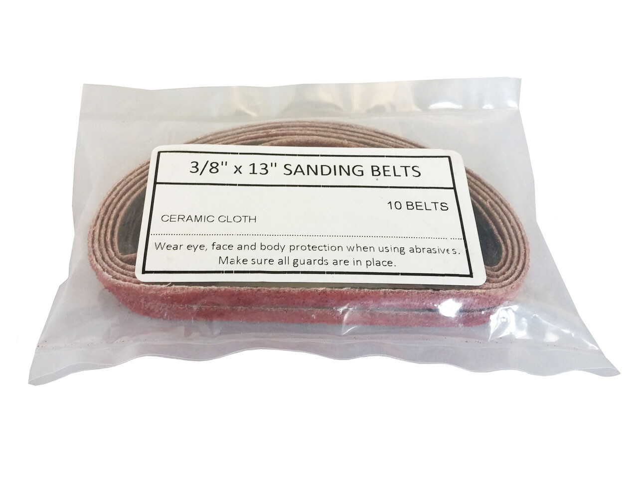 Starcke Premium 3/8 Inch X 13 Inch Ceramic Cloth Sanding Air File Belts