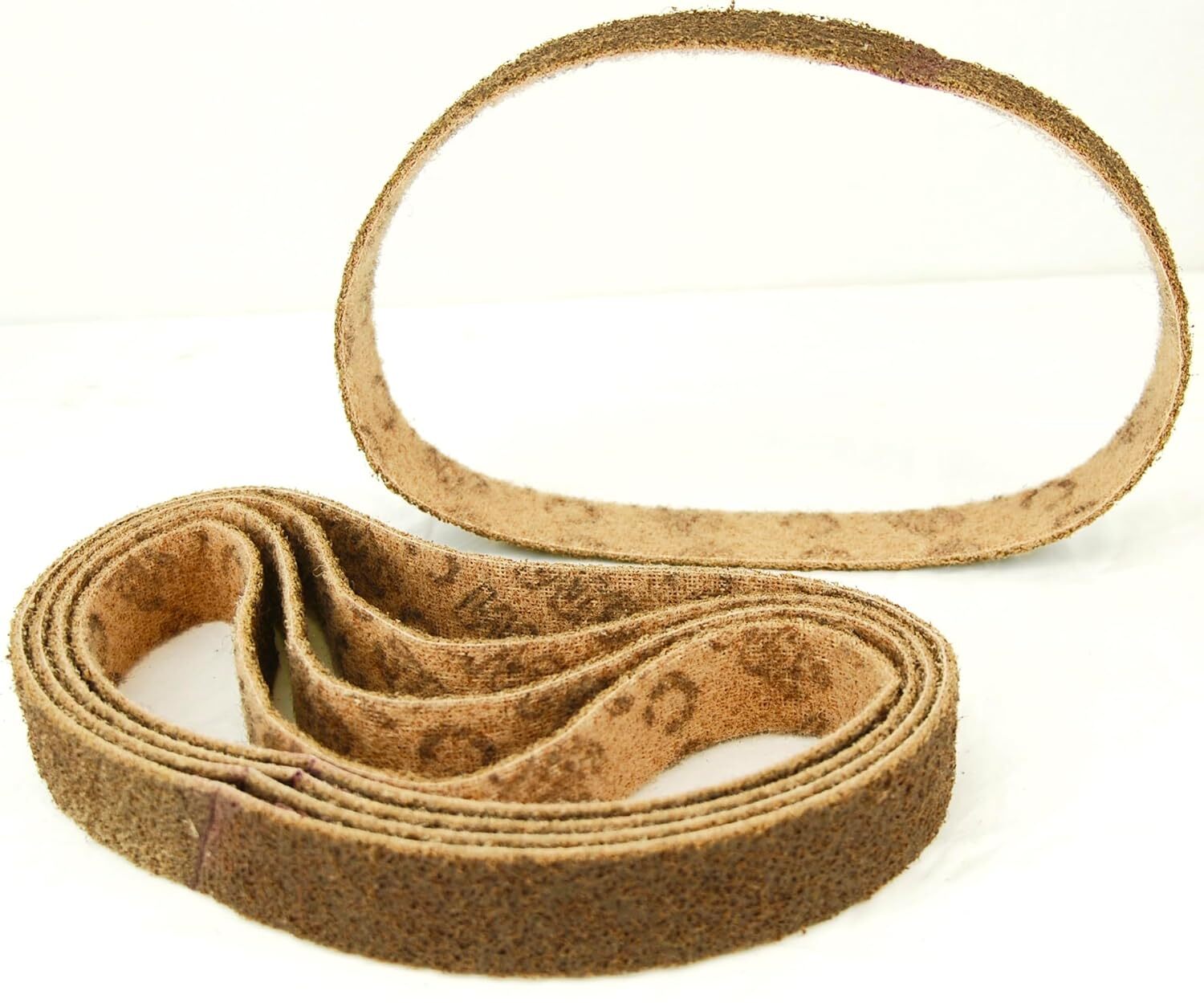 25PACK 3/8″ X 13″ NON WOVEN Sanding Belts Abrasive Coarse Medium Fine Nylon
