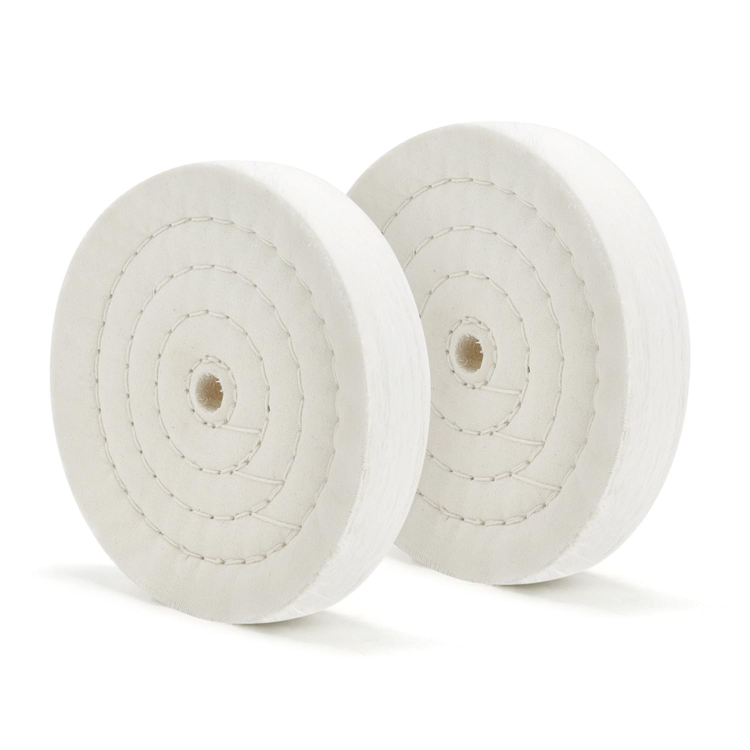 SCOTTCHEN Buffing Polishing Wheel 6 inch (70 Ply) Extra Thick for Bench Grind…