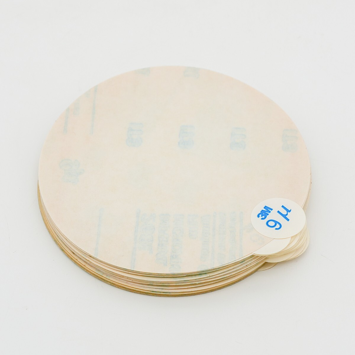 3M PSA Microfinishing Film Disc 268L, 9 Mic, 5 in x NH (box of 50)