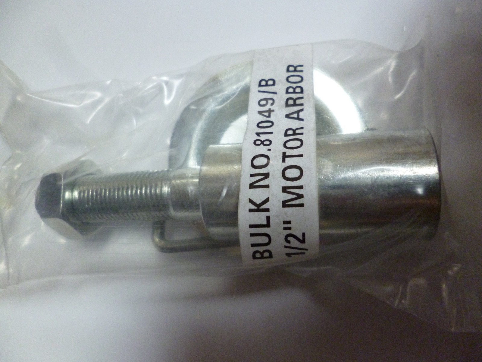 EAZYPOWER 1/2″ MOTOR ARBOR NO. 81049/B FOR GRINDING/BUFFING/WIRE WHEEL