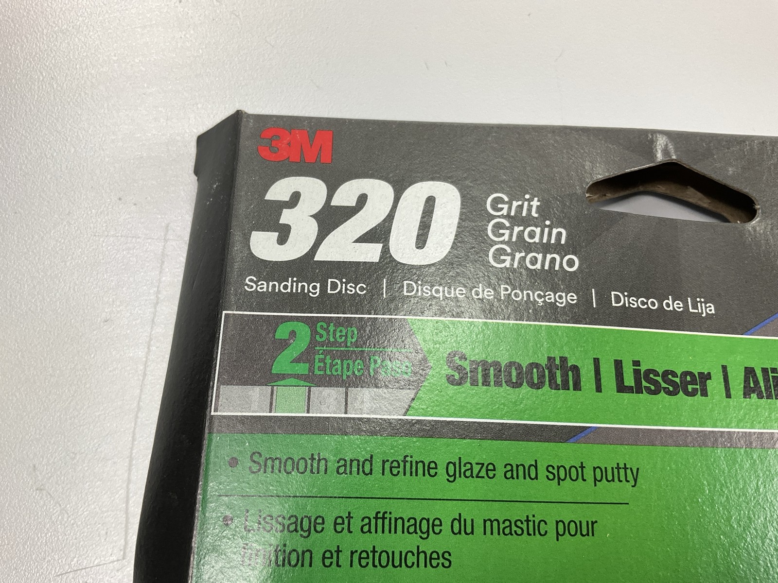 3M 31446 Sanding Discs 6″, 320 Grit, Stikit, Pack Of 10