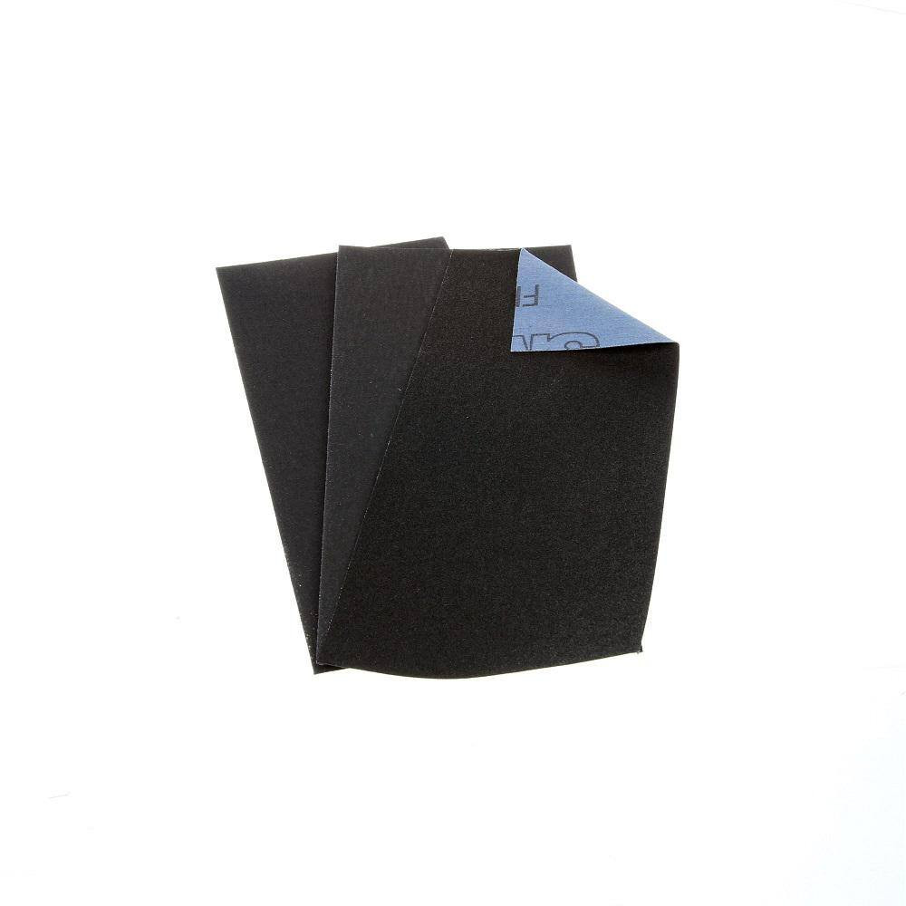 3.66 In. X 9 In. Coarse, Medium and Fine Assorted Grits Emery Cloth Sandpaper (3