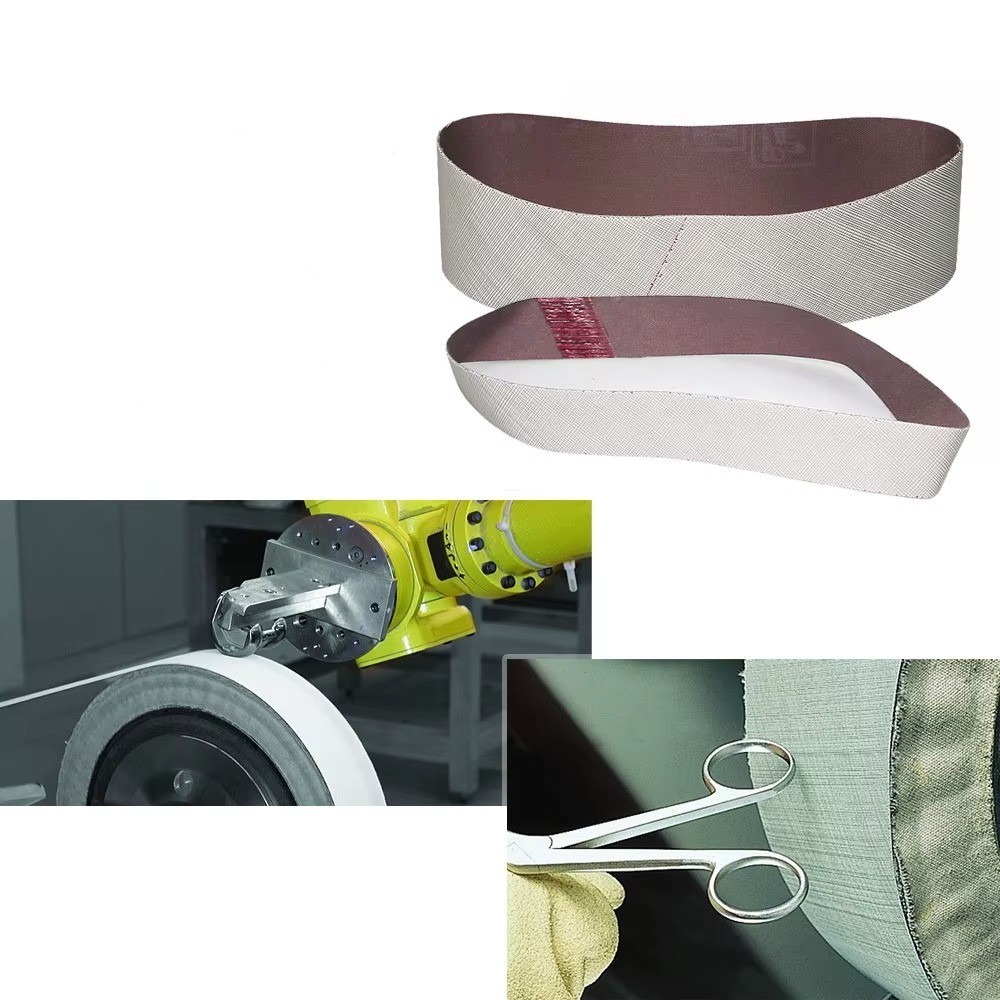 10 Pcs Sanding Belts 442×50/25mm Abrasive 237AA A6 A16 A30 A65 305EA A3 A5