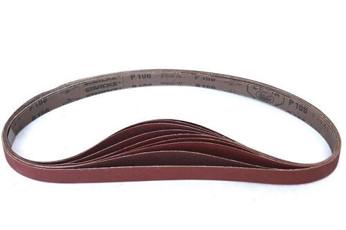 STARCKE 1″ x 30″ Aluminum Oxide Cloth Sanding Belts for Wood, Metal & Surfaces