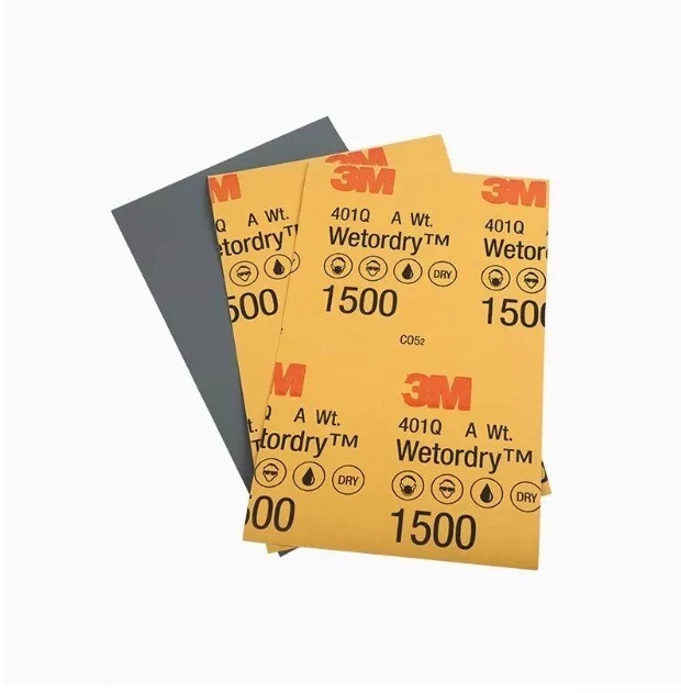 For 3M Fine Sandpaper 1500/2000 Grit Sandpaper For Polishing Car Paint (50pcs)