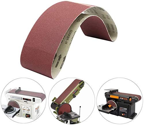 4 x 36 Inch Sanding Belts, 320/400/600/800/1000 Grits Mix Fine Grit, Belt San…