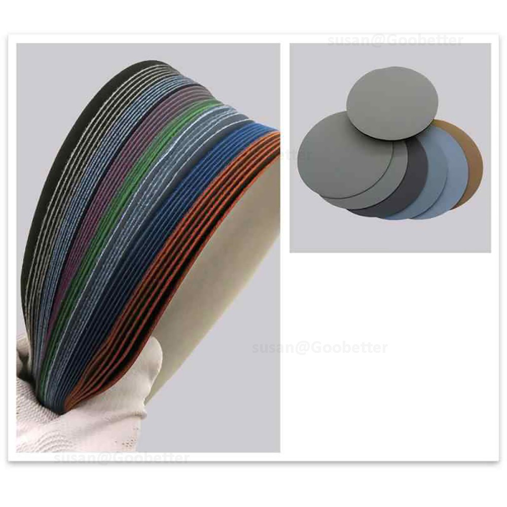 Sanding Discs Pads 25/50/75/100/125/150/180/200mm Hook And Loop Wet Abrasive