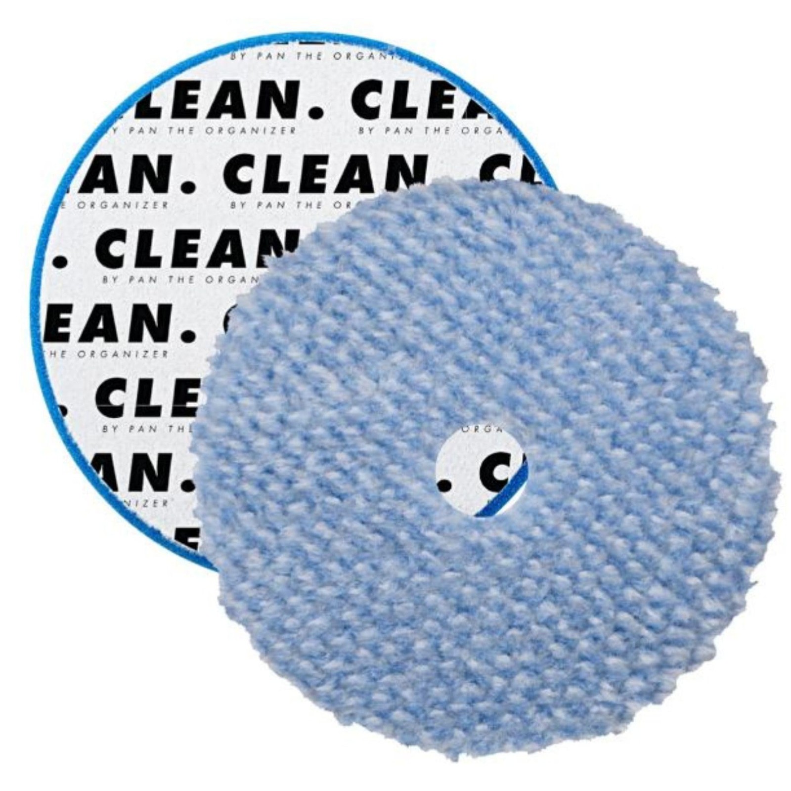 Clean. Wool Cutting Pad – 5 inch, Blue Premium for Aggressive 5 inch