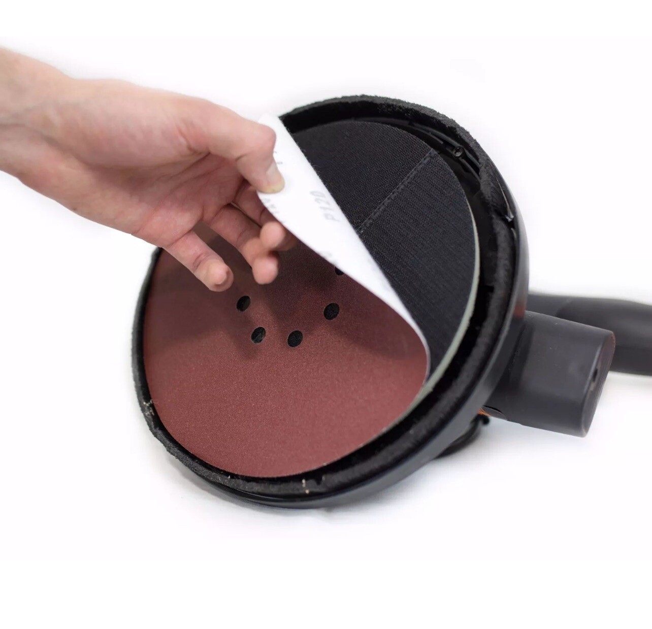 Sanding Discs P60-Grit Hook and Loop 9-Inch Sandpaper, 10-Pack