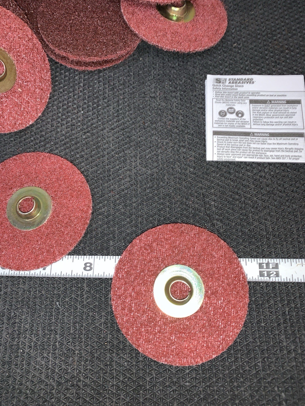 Standard Abrasives Quick Change TSM GP Surface Con Discs 840438 3″ 25pcs