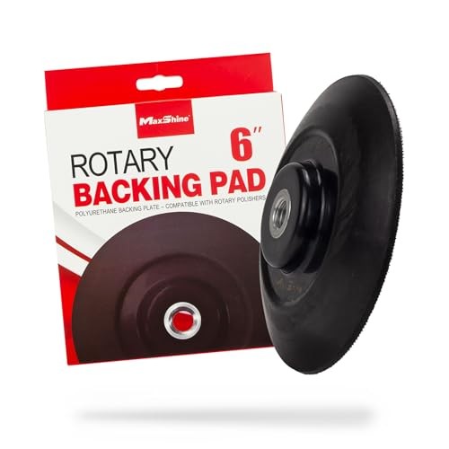 6″ Universal Hook & Loop Rotary Backing Pad Polishing Plate (152mm) 6″ (150mm)