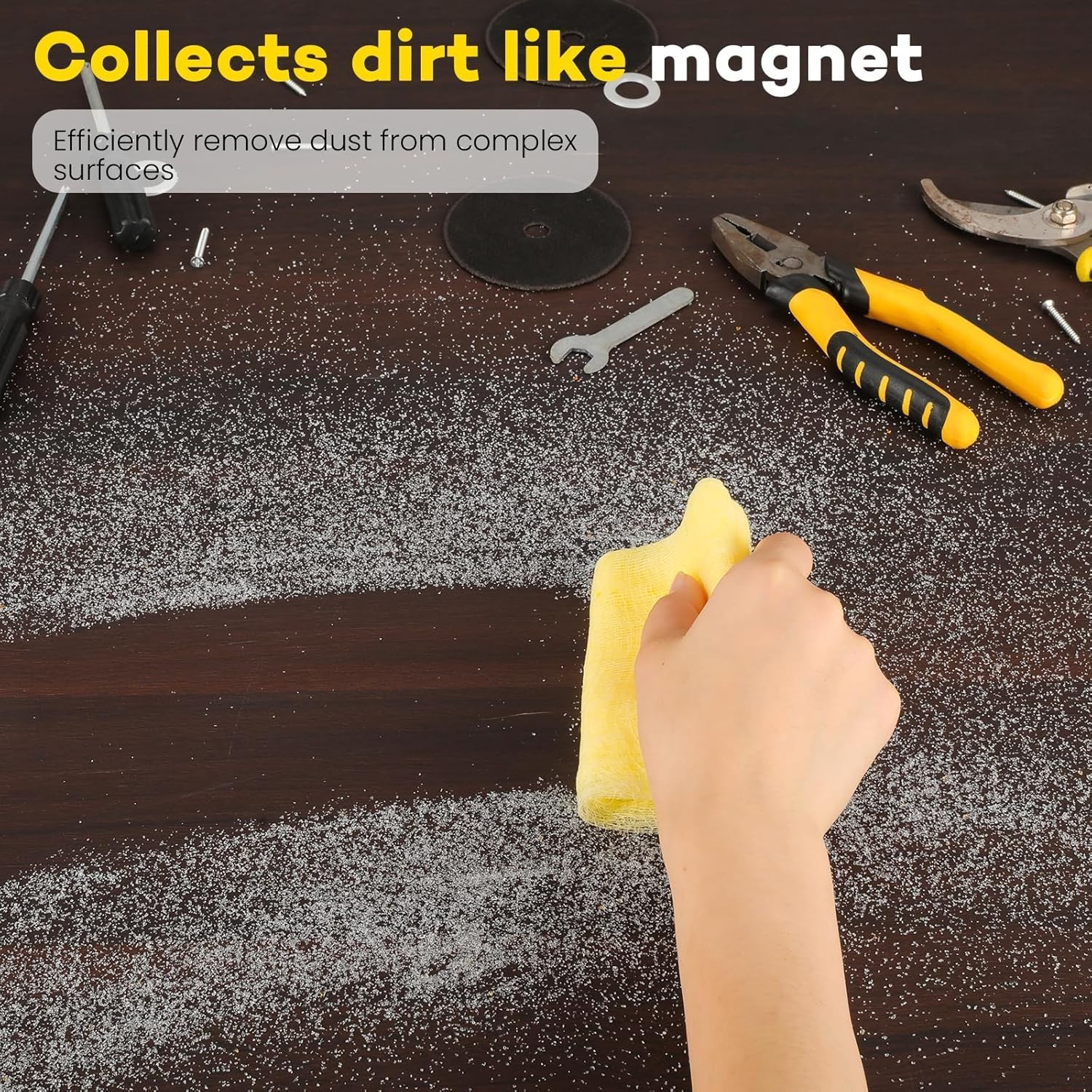 Tack Cloth 16Pcs 36 Inch CAREGY Removing Dust Woodworking Sanding Particles