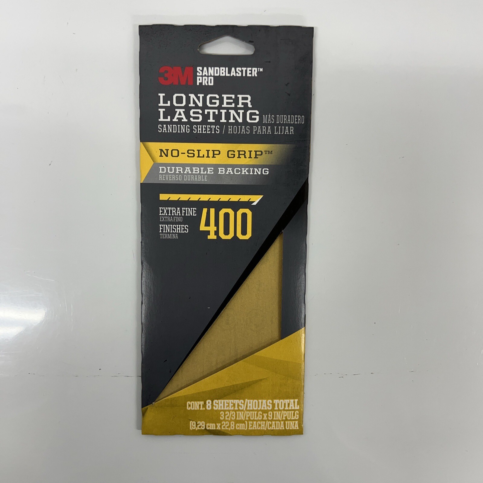 3M SandBlaster Pro Extra Fine 400-Grit Sheet Sandpaper 1 Pack