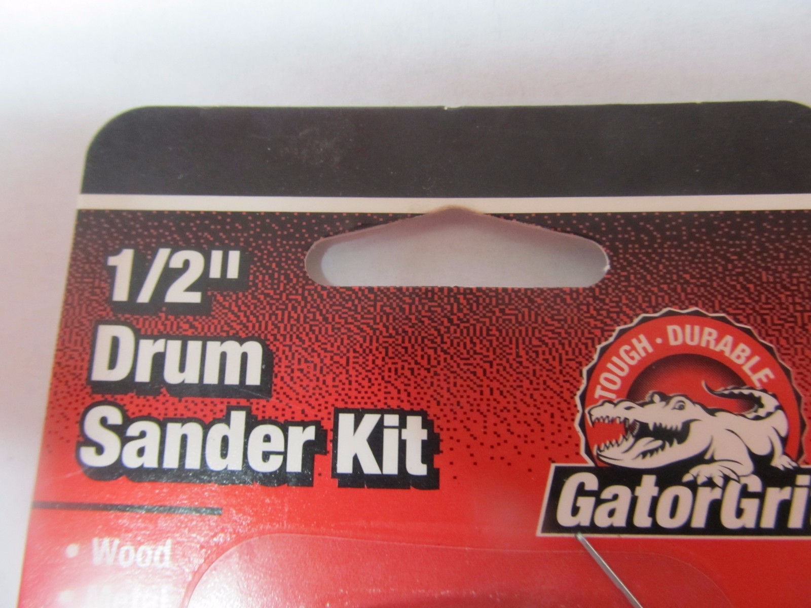 Gator Power 1/2″ Drum Sander Kit, Rubber Mandrel #6070 NEW