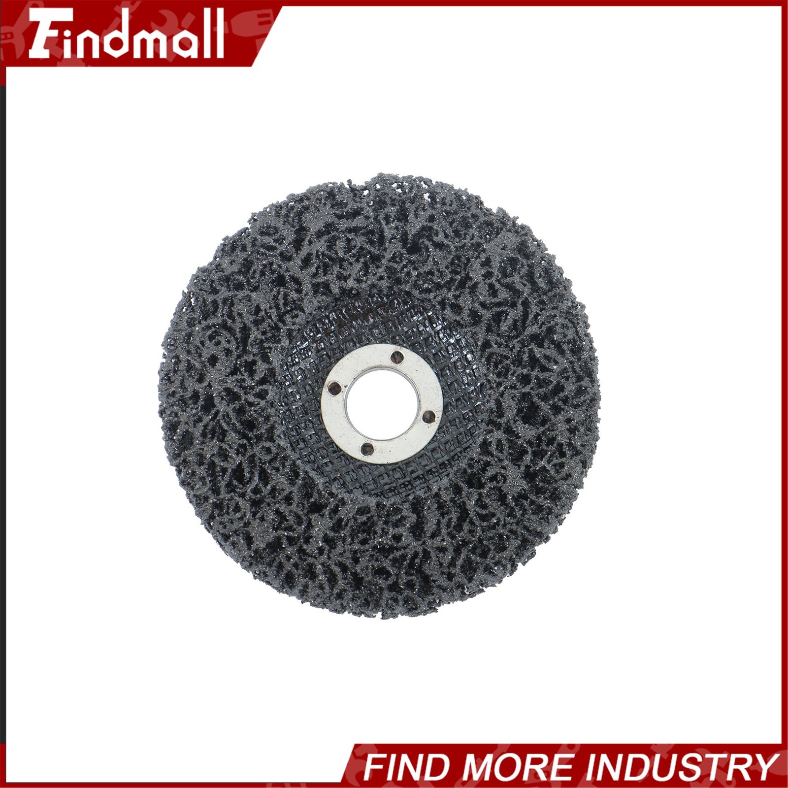 Findmall 10 Pcs 4″ x 5/8″ Black Abrasive Wheels Grinding Discs for Angle Grinder