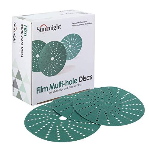 SunmightSunmight 6″ Film Grip Multi-Hole Discs Grit: 400g