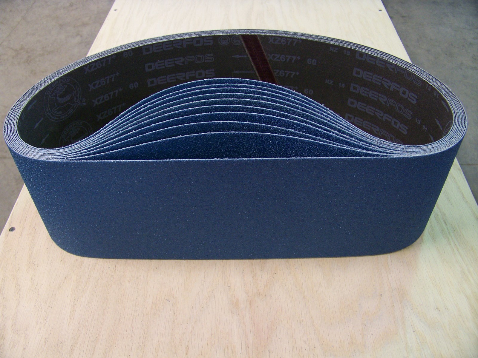 PREMIUM ZIRCONIA, X-WEIGHT SANDING BELTS 6″ X 48″, 2 – PACK, 100-GRIT