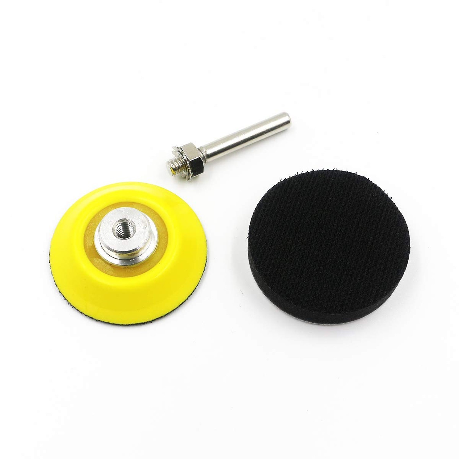 2 Inch (50mm) Hook and Loop Sanding Pad for Sanding Discs with 1/4 Inches Sha…