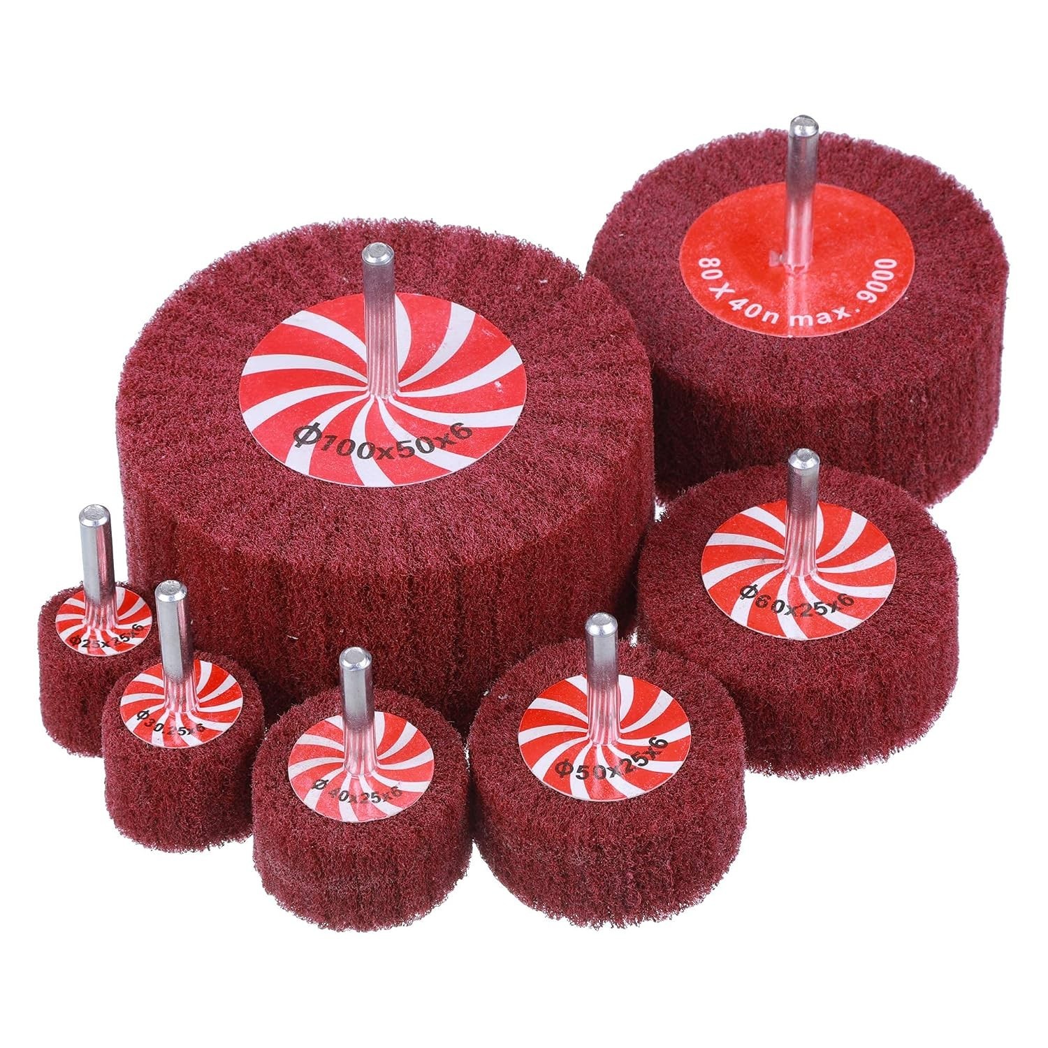 Heavy Duty Metal Polishing Flap Wheels – 14 Pack