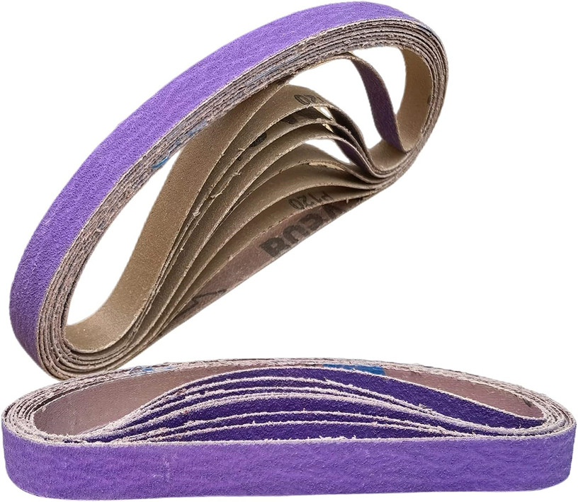 SATC 20 PACK 1/2″ x 18″ File Sanding Belt 40 Grit Sander Belts for Woodworking