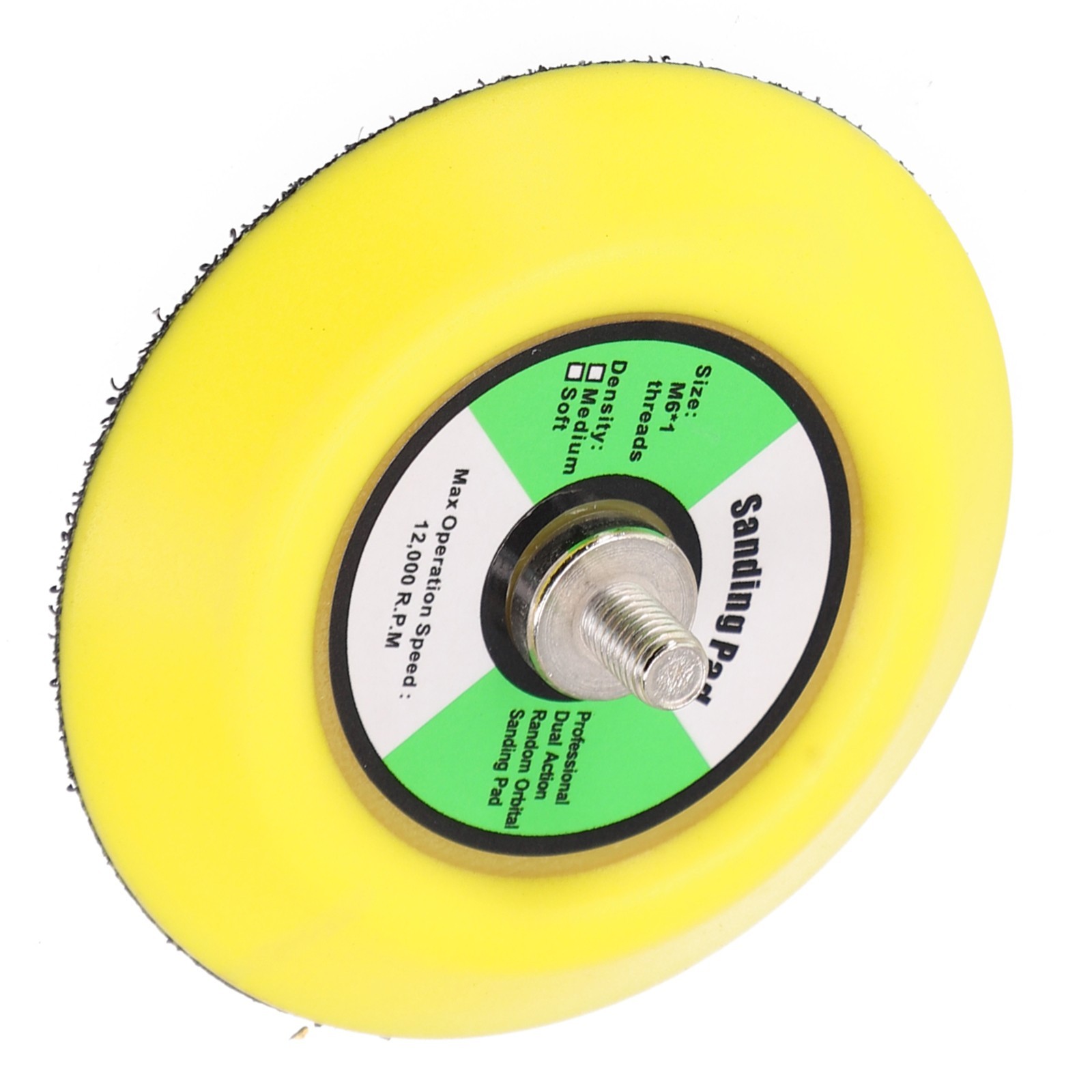Polishing Sanding Disc Backing Pads Hook And-Loop For DA Pneumatic Sand 1-6 Inch