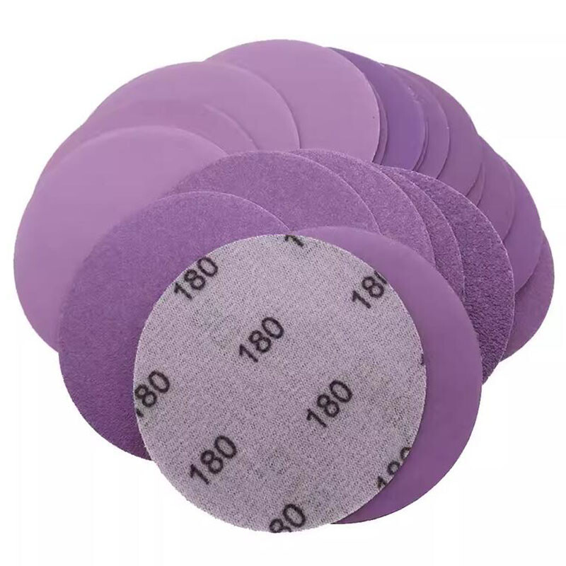 25mm 50mm 75mm Wet & Dry Sanding Discs Sandpaper Hook & Loop Pads 60 -10000 Grit