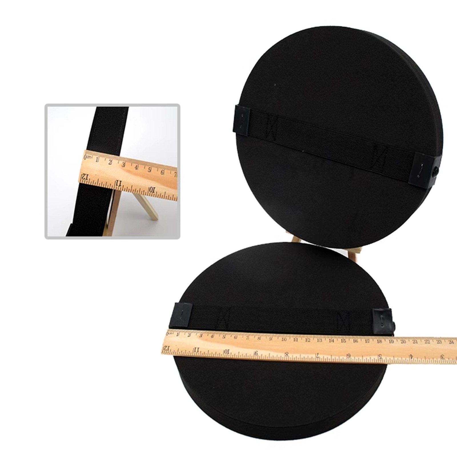 8inch Round 200mm Mesh Manual Sanding Discs Tray Double-sided Sponge Sandpaper