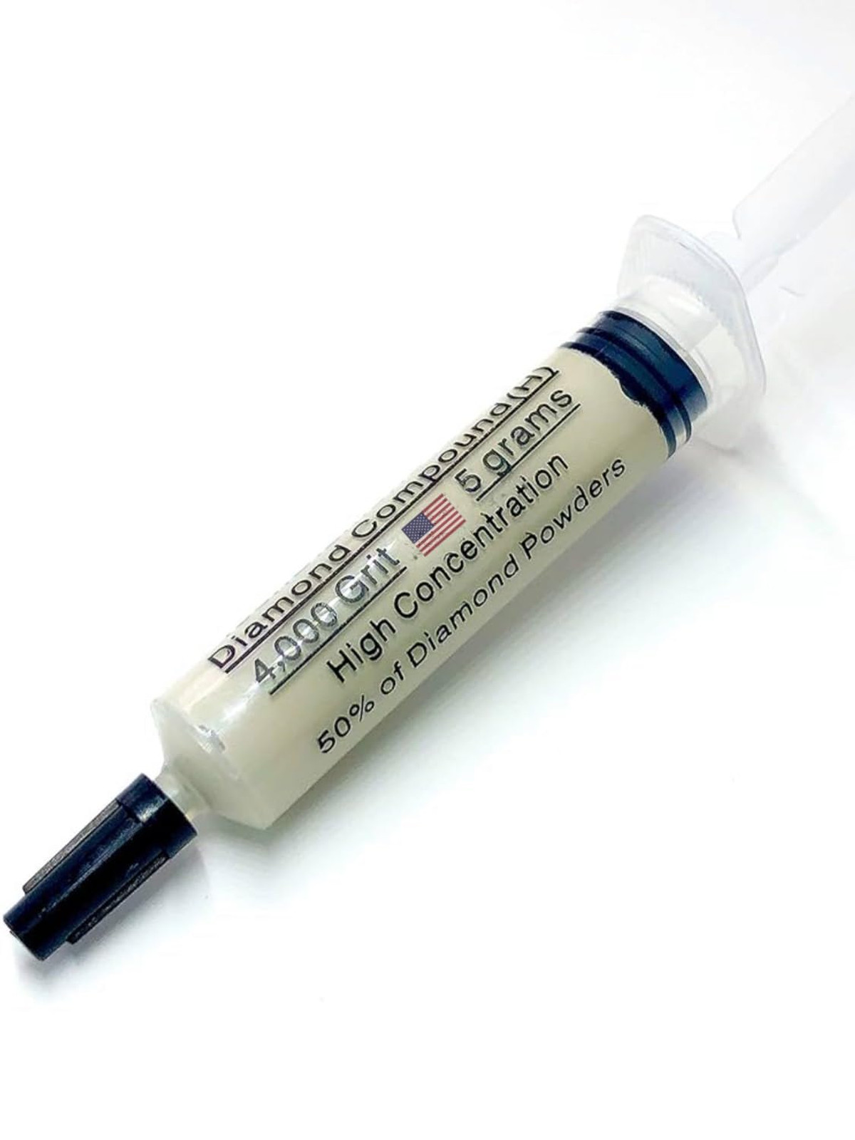 Diamond polishing compound USA made 4000 grit 2-4 microns for metal glass