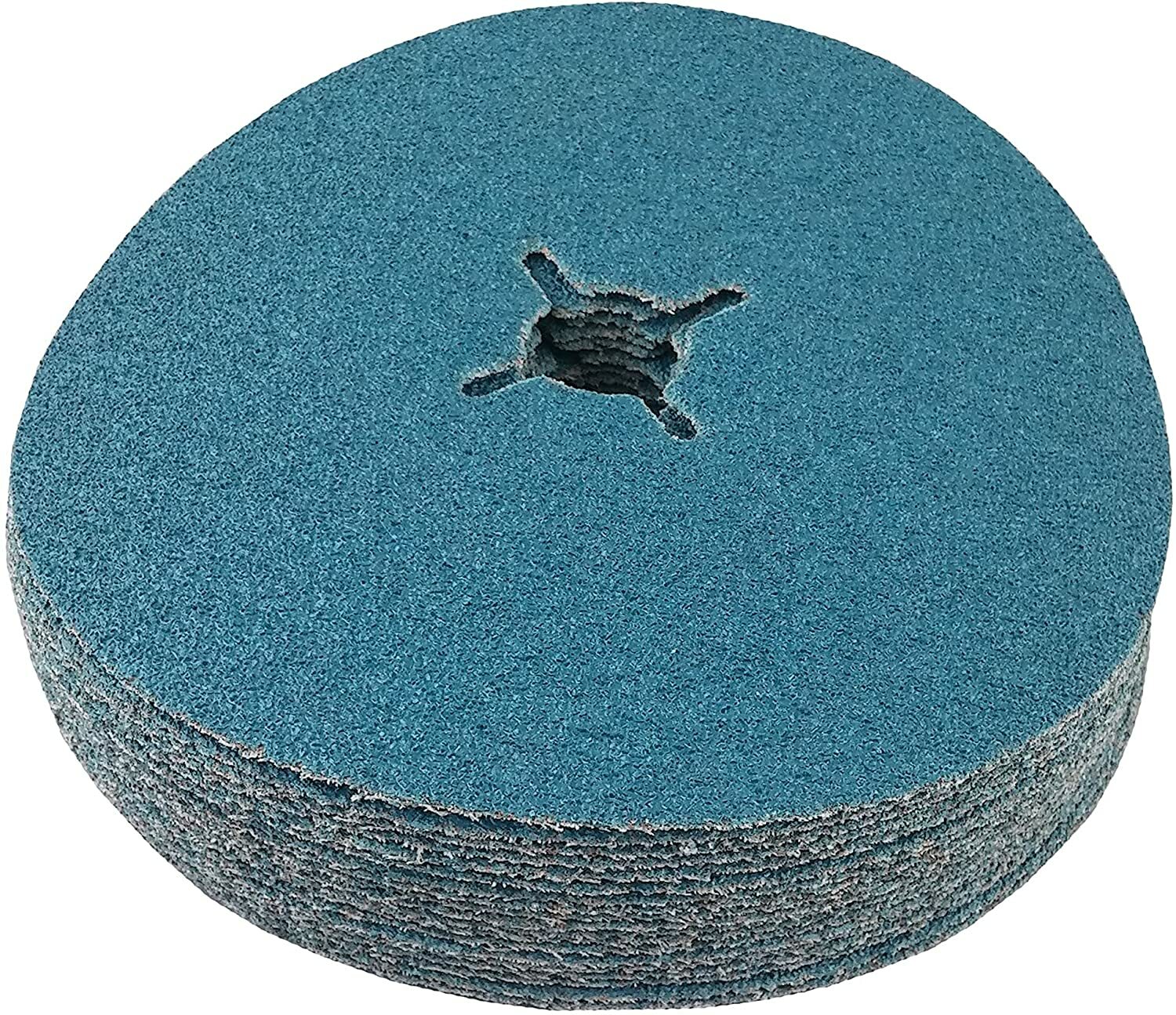 Starcke Premium 7 Inch Slotted Edger Wood Floor Sanding Discs 4 Slots 7/8″ Hole