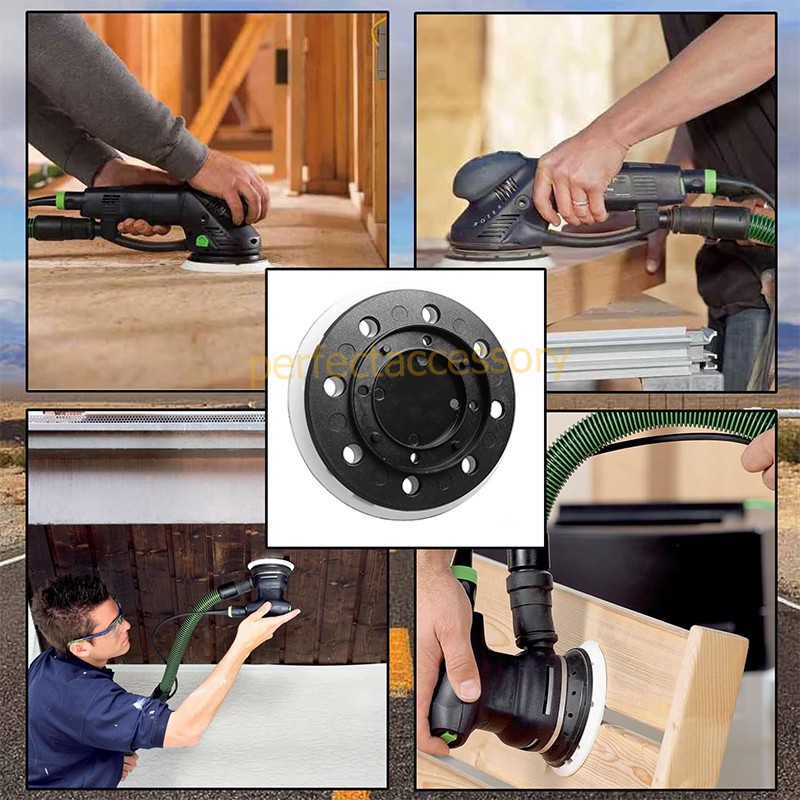 125mm/5in 8-Hole Hard Sander Pad For Festool ETS 125 REQ / ETS 125 EQ-Plus