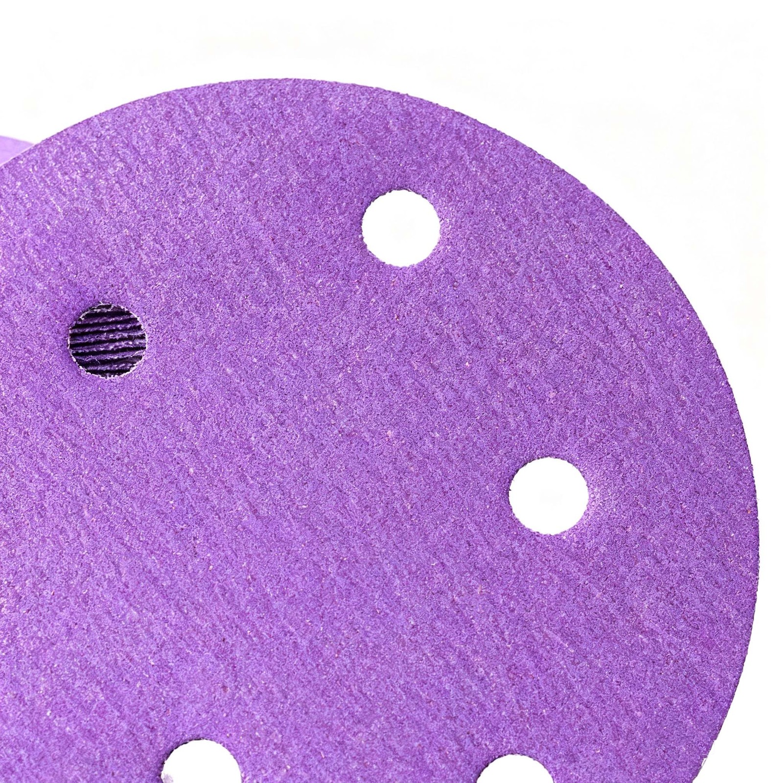 100PCS 6” 150mm Ceramic Sanding Discs 6-Hole Hook&Loop P100/P150/P220/P240