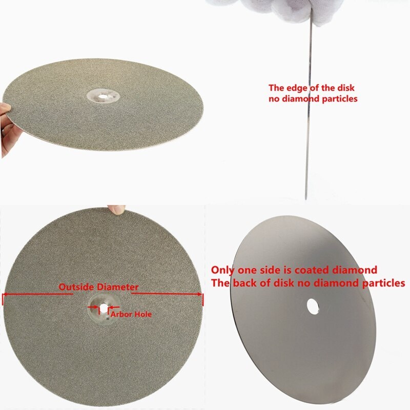 18″ inch 450mm Diamond Grinding Discs Flat Lap Disk Grit 60-600 Tools for Stone