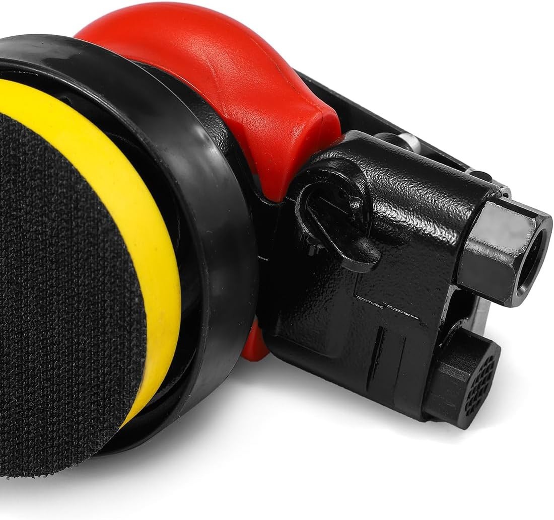 3 Inch Mini DA Air Sander Pneumatic Orbital Palm Sander for Corner Finishing