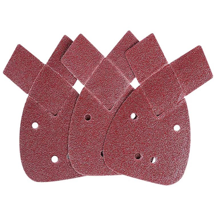 10pcs 40-2000 Grit Mouse Detail Sanding Sheets Hook & Loop for Black and Decker